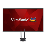 ViewSonic CDE7520-W1 75" Large Format Presentation Screen Quick Start Guide