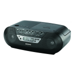 Sony ZS-RS09CP ZS-RS09CP lecteur mp3 / radiocassette CD avec USB Mode d&rsquo;emploi
