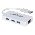 Manhattan 507578 3-Port USB 3.0 Hub Datasheet