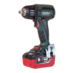 Metabo SSW 18 LTX 400 BL Cordless Impact Wrench instruction manual