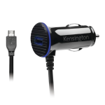 Kensington PowerBolt&trade; 3.4 Dual Fast Charge Car Charger with Micro USB Cable Datasheet