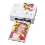 Sony DPP-FP65 FP65 Digitale fotoprinter Gebruiksaanwijzing