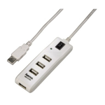 Hama 00054591 &quot;On/Off Switch&quot; USB 2.0 Hub 1:4, bus powered Manuale utente