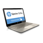 HP Spectre 13 x2 Pro PC Brugermanual