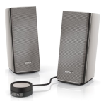 Bose Companion 20 Multimedia Speaker System Owner's Guide