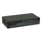 Muxlab HDMI 8x8 Matrix Switch, HDBT, 4K/60 Datasheet