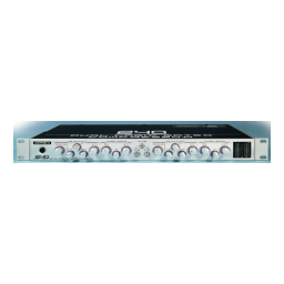 Aphex 661 Tube Compressor/Limiter Manual | Manualzz