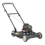 Bolens 11A-074E065 Push Lawn Mower Operators Manual