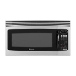 Maytag MMV4205BAS14 2.0 Cubic Foot Microwave/Hood Combo Use & care guide