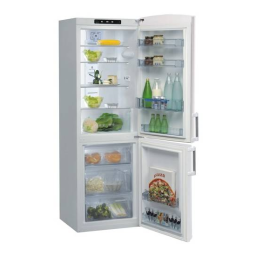 Whirlpool WBC37352 A++DFCW Fridge/freezer combination Program Chart | Manualzz