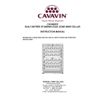Cavavin CAV46NDZ Instruction manual