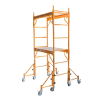 PRO-SERIES 7 ft. x 3.5 ft. x 2 ft. Mini Rolling Interior Scaffold Tower Set User guide