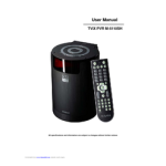 Dvico TViX PVR M-5010P User manual