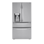 LG Electronics LRMXS3006S 30 cu. ft. 4-Door French Door Refrigerator, Full Convert Drawer, Smart Cooling and Craft Ice, PrintProof Stainless Steel Use and Care Manual