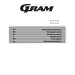 Gram KSI 3315-90 User Manual