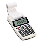 Victor 1205-4 Printing Calculator Manuel du propri&eacute;taire