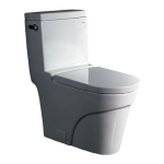 EAGO 1-Piece 1.32 GPF Single Flush Elongated Toilet installation Guide