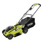 RYOBI P1111 16 in. ONE  18-Volt Lithium-Ion Cordless Battery Walk Behind Push Lawn Mower Two 4.0Ah Batteries/Charger Included Replacement Part List
