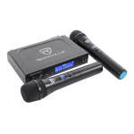 RockVille RWM1203VH VHF Dual Channel Handheld Wireless Microphone System Owner&rsquo;s Manual