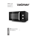 Zelmer ZMW2134B (2134B) User manual