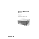 Ericsson DRC-200 Maintenance Manual