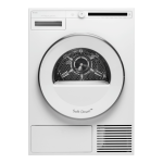 Asko T208HW Qty - 1: 24 Inch Electric Heat Pump Dryer Spec Sheet