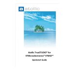 STMicroelectronics TrueSTUDIO User Manual