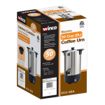 Winco Electric Stainless Steel Coffee Urn Especificaci&oacute;n