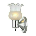 Westinghouse 6747800 1-Light Textured Ceramic White Interior Wall Sconce Instructions
