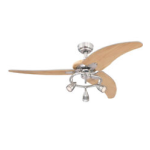 Westinghouse Solana 48 in. Indoor Brushed Nickel Ceiling Fan Instructions / Assembly