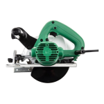 Hitachi C 6SS, C 7SS Circular Saw Handling Instructions