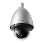 Panasonic WV-CW960 Security Camera User manual