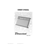 Directed Audio 450d5 Owner's Manual