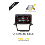 ESX VISION VNC1045-DBJ Owner's Manual
