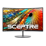 Sceptre C248W-1920RN Curved Monitor Curve Monitor Manual