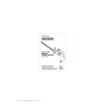 Craftsman 17279443 Hedge Trimmer Operator`s manual