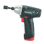 Metabo PowerMaxx SSD impact drivers/wrench Mode d'emploi