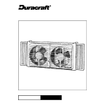 Duracraft DW-627 Owner's Manual