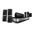 Philips 5.1 Home theater HTS8562/98 User manual