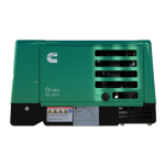 Cummins QG 2800/2800 EVAP KVC Operator's Manual