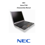 NEC VERSA P8510 User's Guide