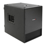 PROEL SW115A User`s manual