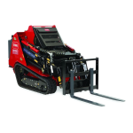 Toro Adjustable Forks, Compact Tool Carriers Compact Utility Loaders, Attachment Handleiding