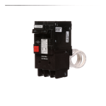 Siemens QE220 20 Amp Double-Pole Type QE Ground Fault Equipment Protection Circuit Breaker Full Product Manual