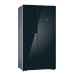 Bosch KAD92SB30 Black 175.6 x 91.2 cm Side-by-side fridge-freezer Serie | 8 Instructions for Use