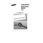 Samsung AS183BGCX User manual (user manual_AS183BGCXXTL)