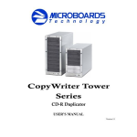 MicroBoards Technology CWT Series User`s manual