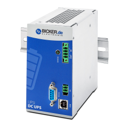 Bicker Elektronik UPSI-2401: User Manual + AI Chat & PDF Download ...