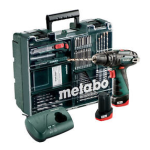 Metabo PowerMaxx BS AI Chat &amp; PDF Brugsanvisning