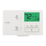 Lux Products TX9100E Thermostat Installation and Operating Instructions